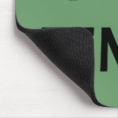 I Liebe-Tennis mit Tennis-Ball-Herzen Mousepad (Ecke)