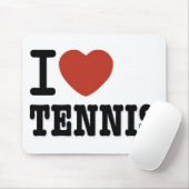 I LIEBE-TENNIS MOUSEPAD (Mit Mouse)