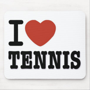 I LIEBE-TENNIS MOUSEPAD