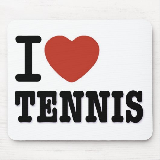 I LIEBE-TENNIS MOUSEPAD (Vorne)