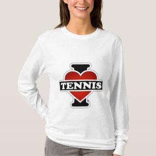 I Liebe-Tennis T-Shirt