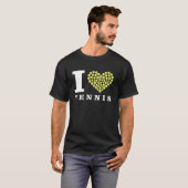I Liebe Tennis T-Shirt (Vorne ganz)