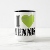 I Liebe Tennis - Tasse (Zentrum)
