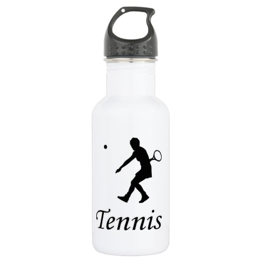 I Liebe Tennis Trinkflasche (Vorderseite)