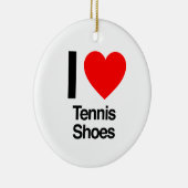 i Liebe Tennisschuhe Keramikornament (Rechts)