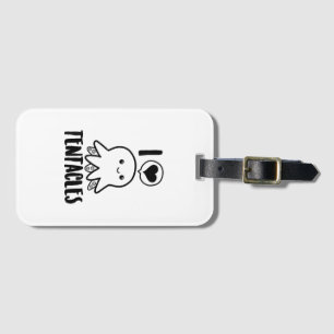 I Liebe Tentacles T - Shirt Niedliches Octopus-T-S Gepäckanhänger