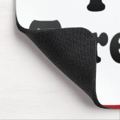 I Liebe Teresina, Brasilien Mousepad (Ecke)