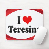 I Liebe Teresina, Brasilien Mousepad (Mit Mouse)