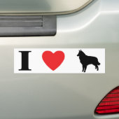 I Liebe Tervurens Autoaufkleber (Auf Auto)