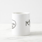 I Liebe Teshuva Kaffeetasse (Mittel)
