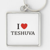 I LIEBE TESHUVA NY SCHLÜSSELANHÄNGER (Vorne)