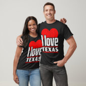 I Liebe Texas Best Zuhause Staat Ich Heart Texas T-Shirt (Unisex)