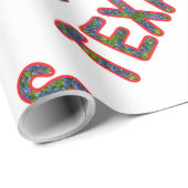 I. Liebe Texas Bluebonnet Geschenkpapier (Rolleneckpunkt)