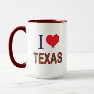I. Liebe Texas Bluebonnet Tasse