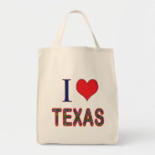 I. Liebe Texas Bluebonnet Tragetasche (Vorne)