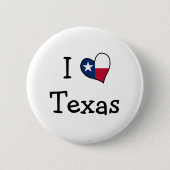 I Liebe Texas Button (Vorderseite)