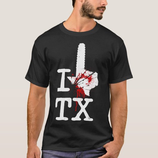 I Liebe TEXAS CHAINSAW Wesentlicher T - Shirt (Vorderseite)