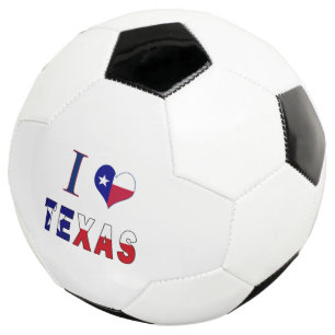 I Liebe Texas Flag Fußball