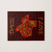 I Liebe Texas Puzzle (Horizontal)