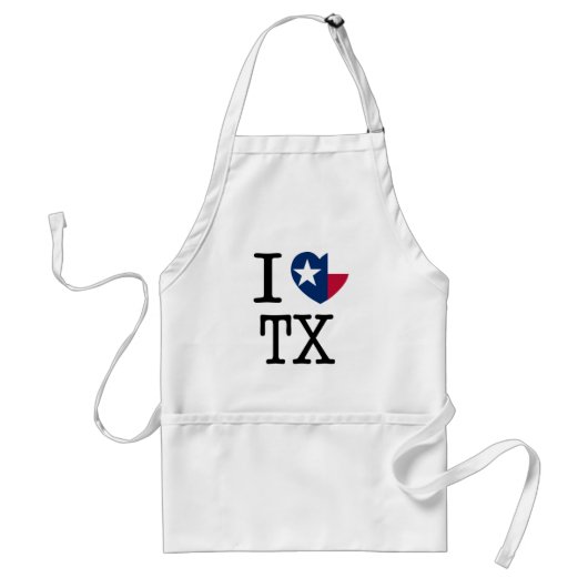 I Liebe-Texas-Schürze Schürze (Vorne)