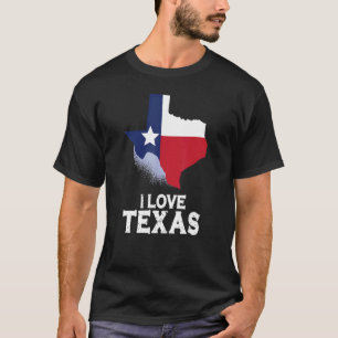 I Liebe Texas Staat Texan Redewendungen Prix 1 T-Shirt