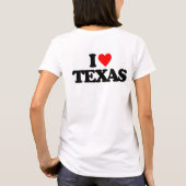 I LIEBE TEXAS T-Shirt (Rückseite)