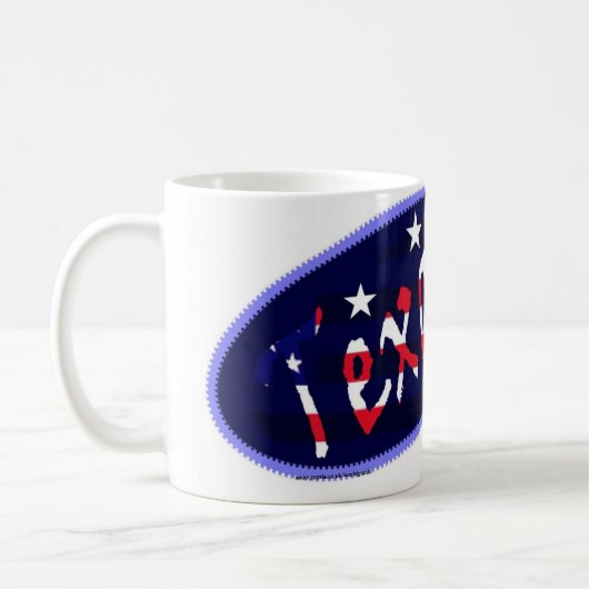 I Liebe-Texas-Tasse Kaffeetasse (Links)