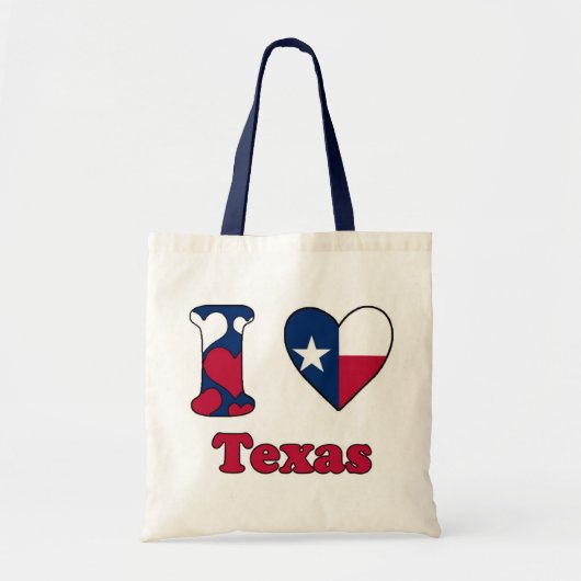I Liebe Texas Tragetasche (Vorne)