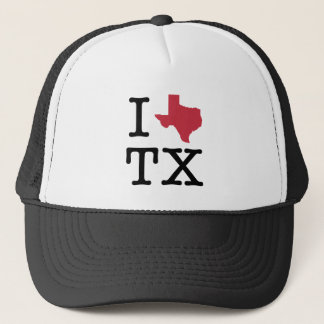 I Liebe Texas Truckerkappe