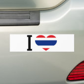 I Liebe Thailand Autoaufkleber (Auf Auto)