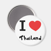 I Liebe Thailand Magnet (Vorderseite/Rückseite)