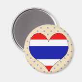 I Liebe Thailand Magnet (Vorderseite/Rückseite)