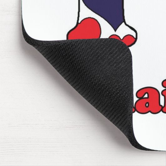 I Liebe Thailand Mousepad (Ecke)