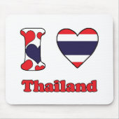 I Liebe Thailand Mousepad (Vorne)