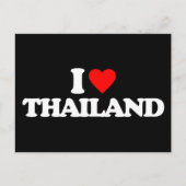 I LIEBE THAILAND POSTKARTE (Vorderseite)