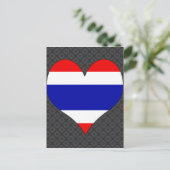 I Liebe Thailand Postkarte (Stehend Vorderseite)