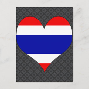 I Liebe Thailand Postkarte