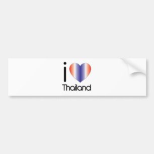 I Liebe-Thailand-Produkte Autoaufkleber