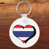 I Liebe Thailand Schlüsselanhänger (Vorderseite)