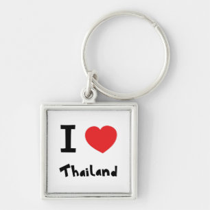 I Liebe Thailand Schlüsselanhänger