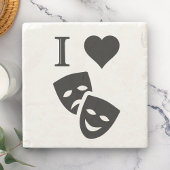 I Liebe-Theater Steinuntersetzer