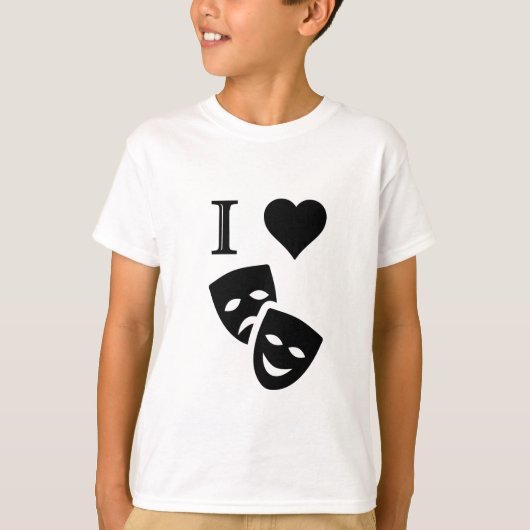 I Liebe-Theater T-Shirt (Vorderseite)