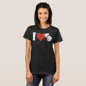 I Liebe Theater T-Shirt (Vorne ganz)