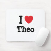 I Liebe Theater T - Shirt Mousepad (Mit Mouse)