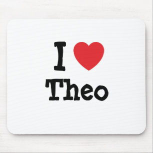 I Liebe Theater T - Shirt Mousepad