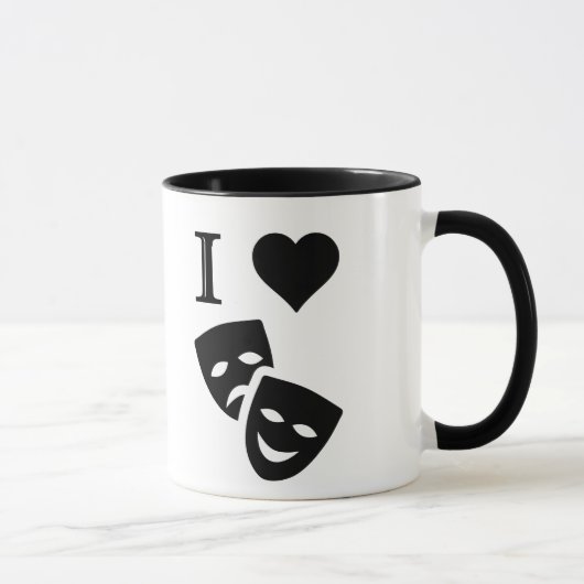 I Liebe-Theater Tasse (Rechts)