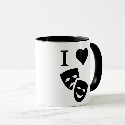 I Liebe-Theater Tasse (VorderseiteRechts)