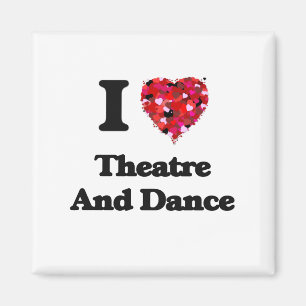 I Liebe-Theater und Tanz Magnet