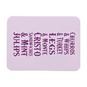 I Liebe Theme Park Food Magnet (Horizontal)