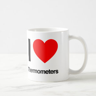 i Liebe Thermometer Kaffeetasse